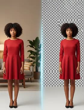 Instant Background Removal. - Get a clean, precise cutout of any subject in seconds.